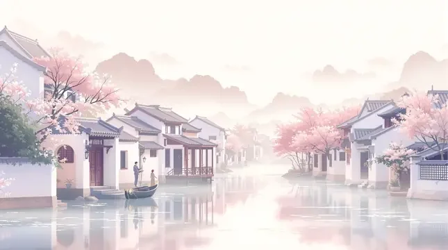 江南古镇的清晨